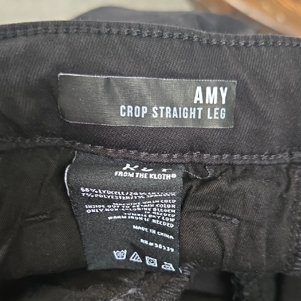 Kut from the Kloth Women's Black Ankle Jeans - Picture 5 of 5
